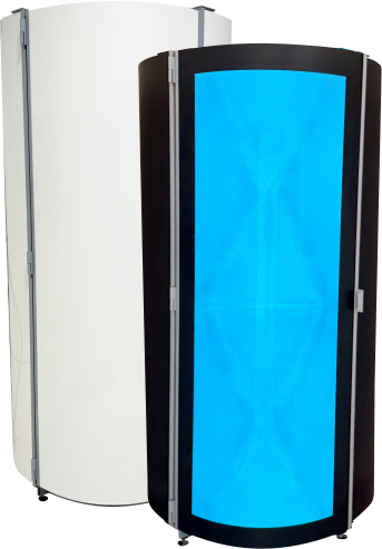 American Leisure 48 Tube Stand-Up Sunbed