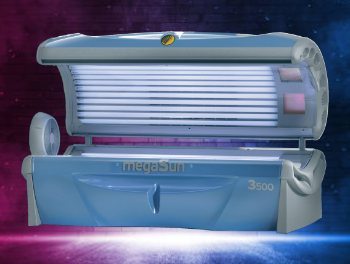 Megasun 3500 Reconditioned Commercial Sunbed for rent or hire