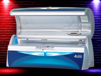 Megasun 4000 Reconditioned Commercial Sunbed for rent or hire