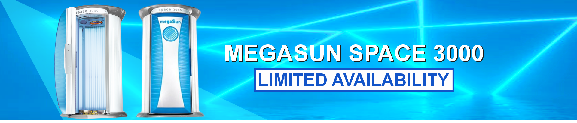 Megasun Space 3000 Stand Up Sunbed