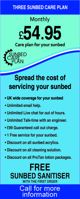 3 sunbed care plan cover